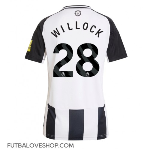 Dres Newcastle United Joe Willock #28 Domáci pre Ženy 2024-25 Krátky Rukáv